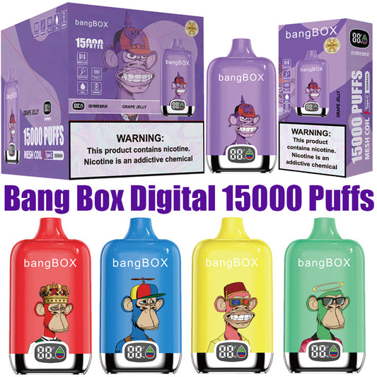 Bang Box 15k 15000 Puff Digital Screen Disposable Vape 15000 Puffs Vs Randm Digital Box 12000 Puff