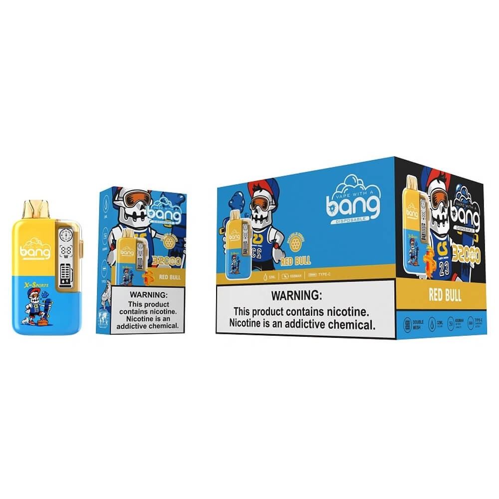 Bang 32000 PUFF Disposable Vape In Sales-850mAh Battery, 36ml E-liquid, Multiple Nicotine 12 Flavors