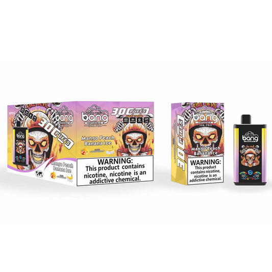 Bang Large screen 30000 PUFF dual flavors Disposable Vape In Sales-36ml E-liquid, Multiple Nicotine 16 Flavors