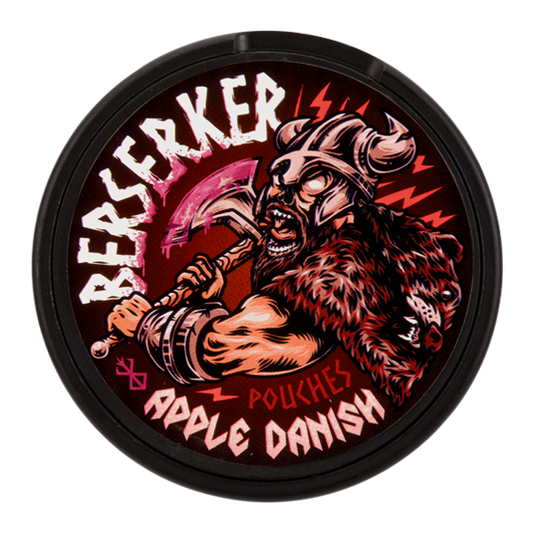 Apple Danish Berserker Caffeine Pouches