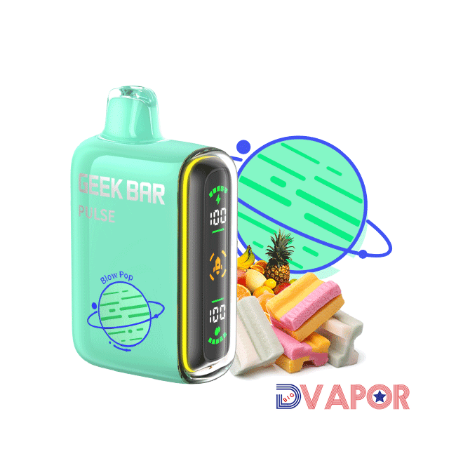 Geek Bar Pulse Full Screen 15K Puff Dual Mesh Dual Core Disposable Vape