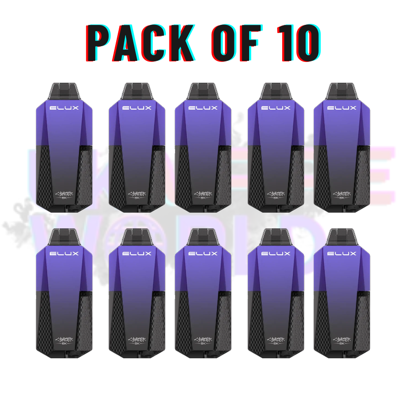 Blue Sour Raspberry Elux CyberOver 6000 Puff 6K Pod Vape Kit