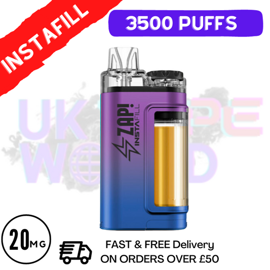Zap Instafill Bar 3500 Puff Coffee Tobacco
