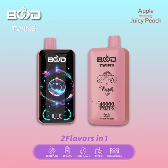 BOOD TWINS 46000 Puffs Disposable Vape Wholesale
