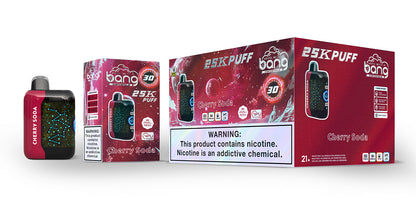 Bang Starry  25K Puffs Smart Full Screen Turn Ice Wholesale Disposable Vape Puff 36k Prefilled Pod