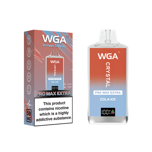 wga Disposable Vape Crystal Cola-Ice15000 Puffs