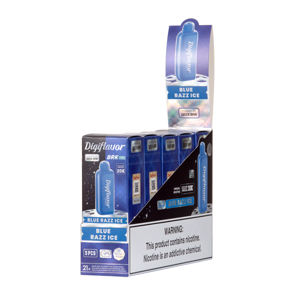 Blue Razz Ice Digiflavor BRK Disposable