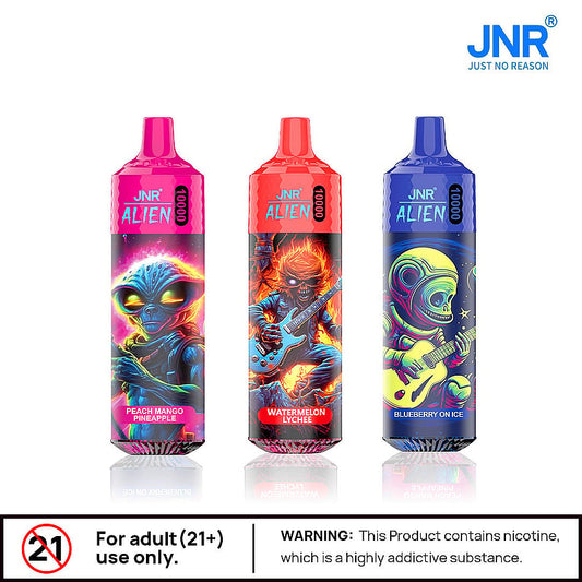 JNR Alien 10000 puffs RGB lights Disposable Vape – Enjoy Infinity Flavor