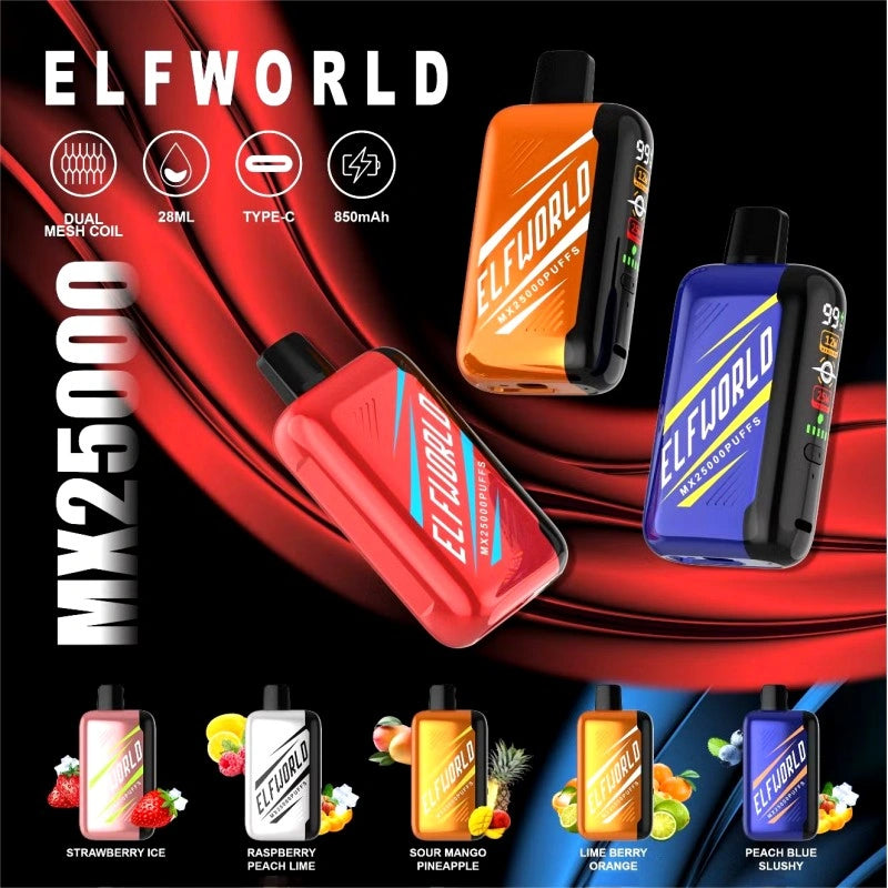 ELFWORLD MX25000 PUFFS Bulk Price Good Sale Vape