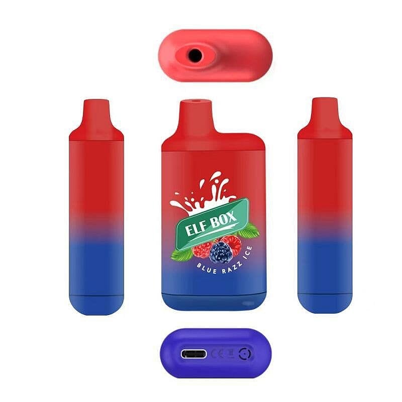 ELF BOX 5000 Disposable Vape 5000 Puffs Authentic E Cigarette Pen
