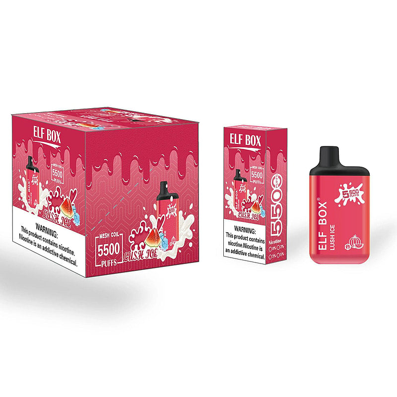 ELF BOX 5500 Disposable Vape 5500 Puffs Authentic E Cigarette Pen