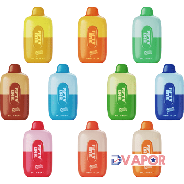 FIFTY Bar Made in the USA 6500 Puff DISCONTINUED