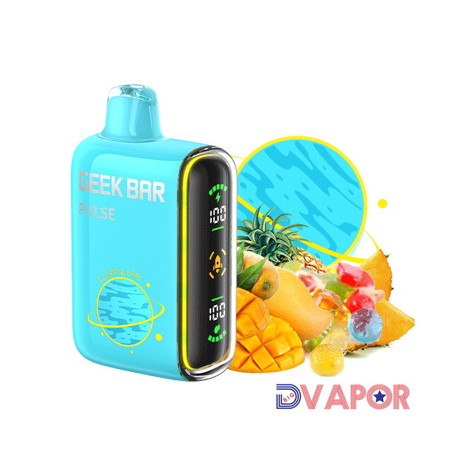 Geek Bar Pulse Full Screen 15K Puff Dual Mesh Dual Core Disposable Vape
