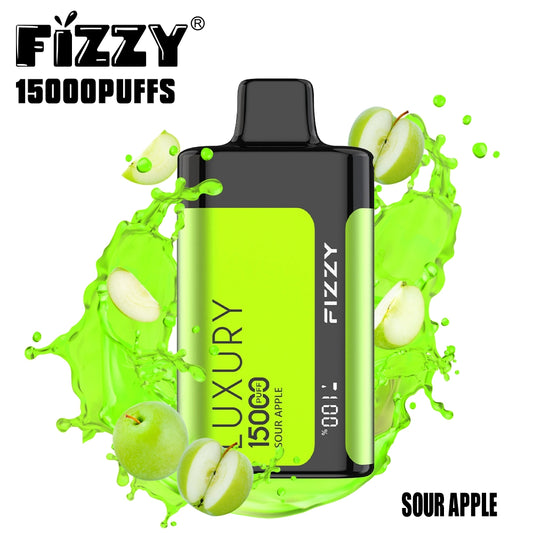 FIZZY Luxury 15000 Puffs 2% 5% Low Nicotine Bulk Buy LCD Screen Rechargeable Disposable Vapes Pen Wholesale