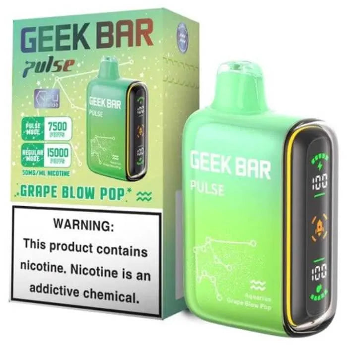 Geek Bar Pulse Flavors