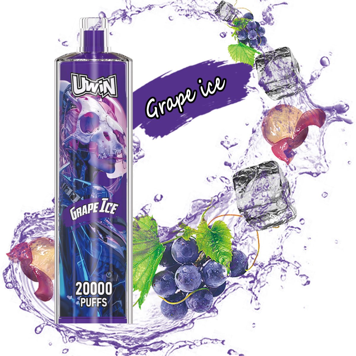 Uwin Hookah Shisha Crystal 20k Puffs Original DTL Disposable Vape Pen