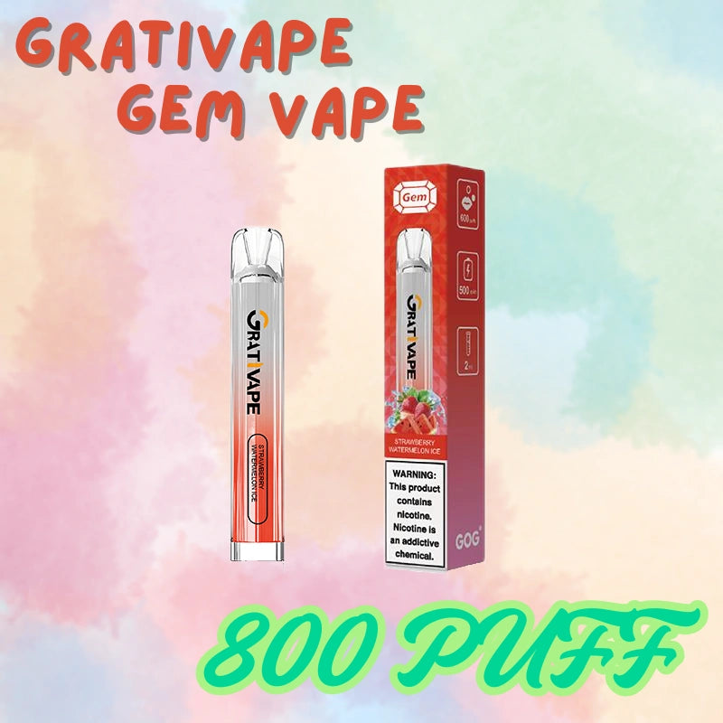 Grativape Gem Disposable 800 Puffs Bulk Vape Cheaper Price