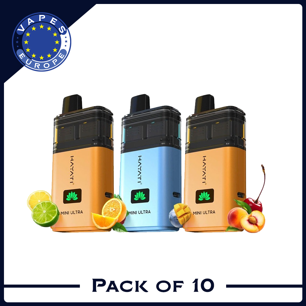 Hayati Mini Ultra 1500 Puffs Disposable Pod (Box of 10)