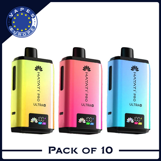 Hayati Pro Ultra Plus 25000 Puffs Disposable Vape (Box of 10)