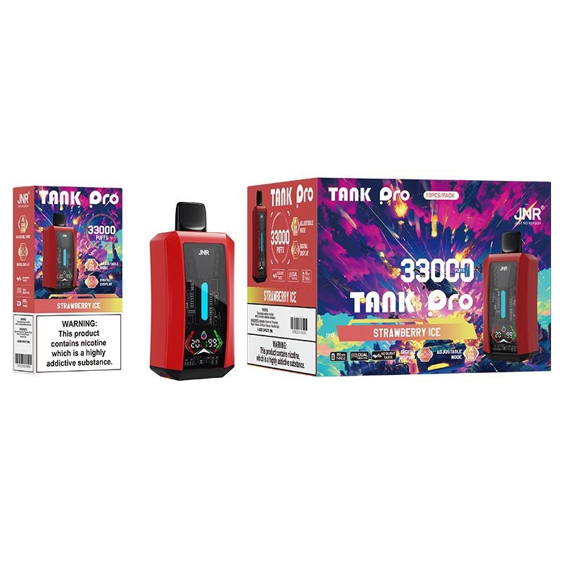 JNR Tank Pro 33000 Puffs Disposable Vape 16 Flavors