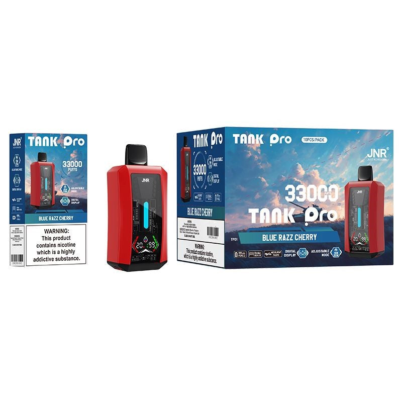 JNR Tank Pro 33000 Puffs Disposable Vape 16 Flavors