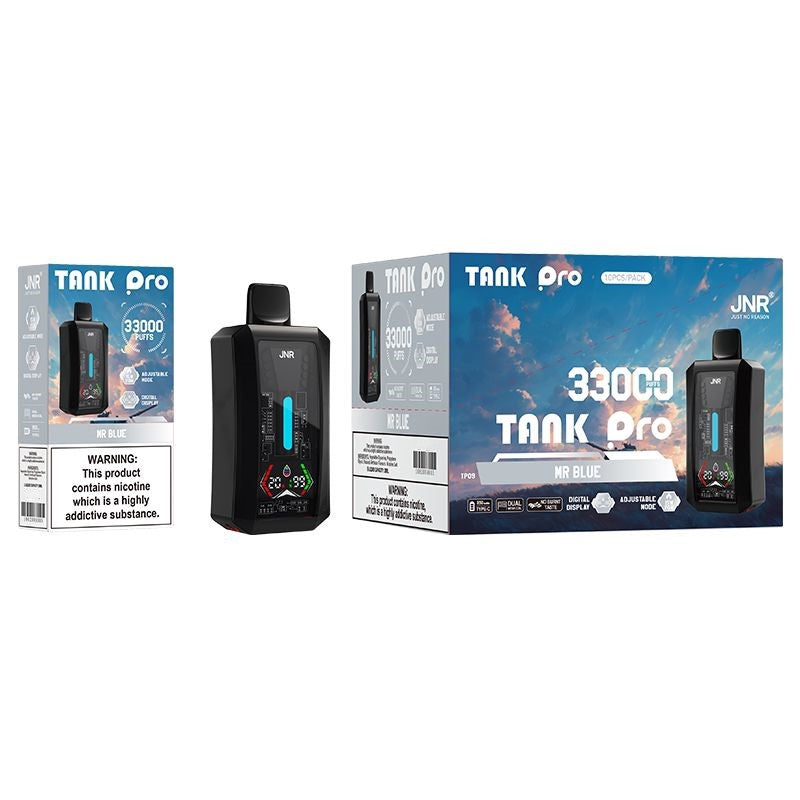 JNR Tank Pro 33000 Puffs Disposable Vape 16 Flavors