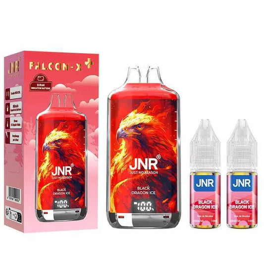 JNR Falcon X 28000 Puffs Vape- 20ml E-liquid, Multiple Nicotine 10 Flavors