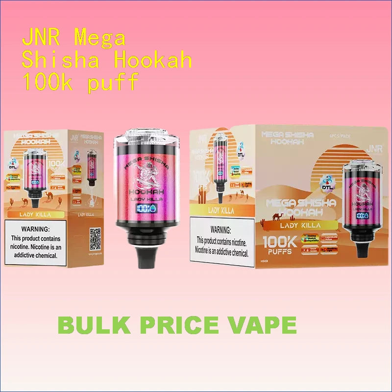 JNR Mega Shisha Hookah 100k puff Discount Price Best Sale