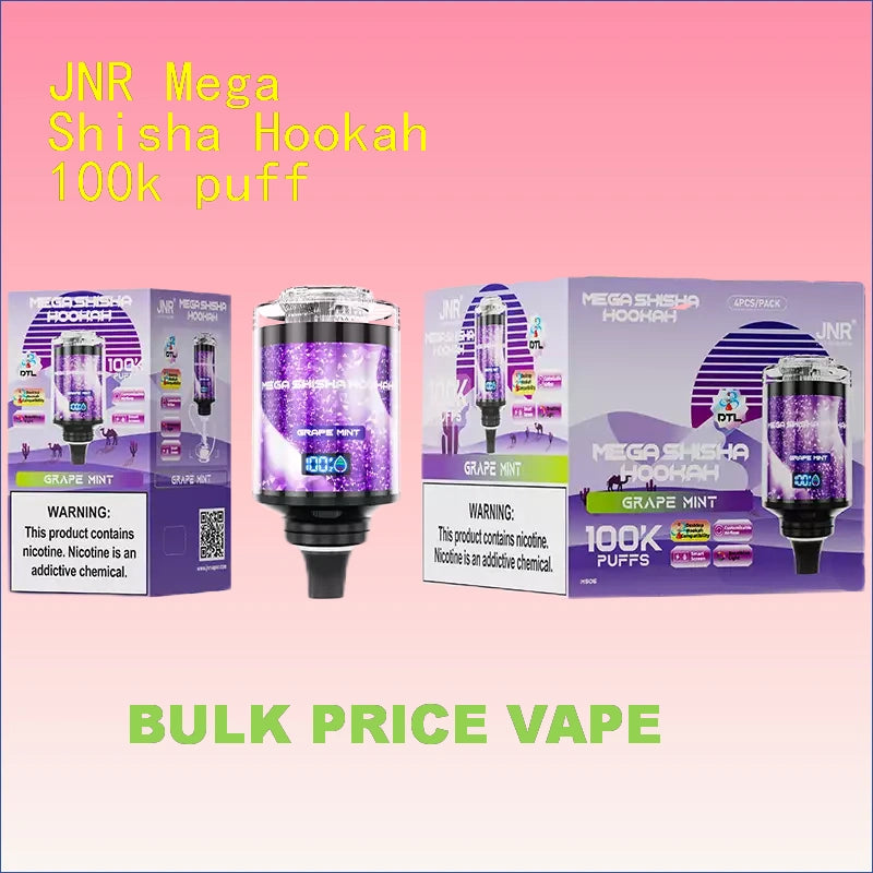 JNR Mega Shisha Hookah 100k puff Discount Price Best Sale