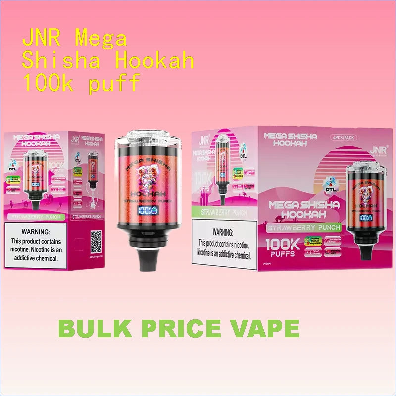 JNR Mega Shisha Hookah 100k puff Discount Price Best Sale