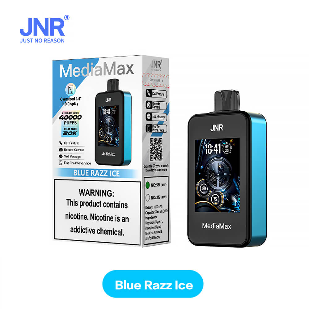 JNR MediaMax 40000 PUFF Disposable Vape In Sales