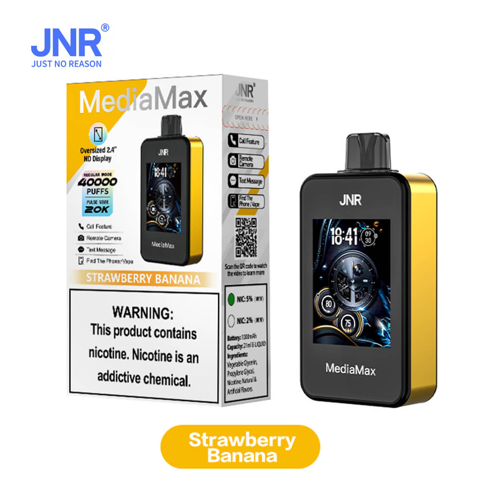 JNR MediaMax 40000 PUFF Disposable Vape In Sales