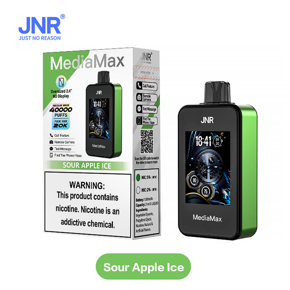 JNR MediaMax 40000 PUFF Disposable Vape In Sales