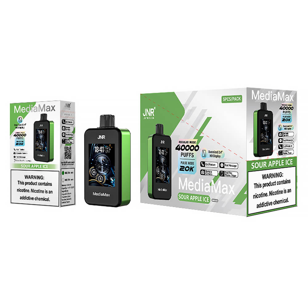 JNR MediaMax 40000 PUFF Disposable Vape In Sales