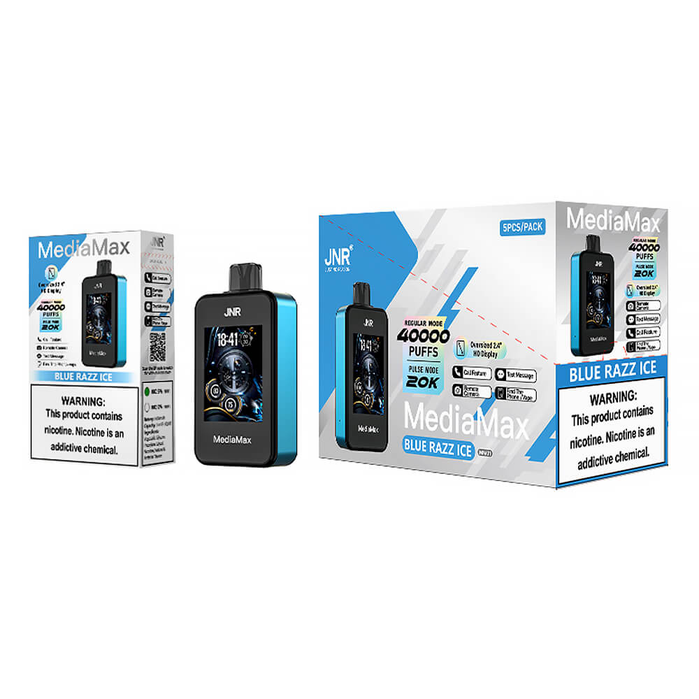 JNR MediaMax 40000 PUFF Disposable Vape In Sales