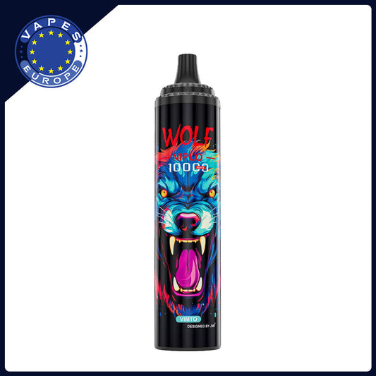 JNR Wolf 5% Disposable 10000 Puffs Available 19 Flavors