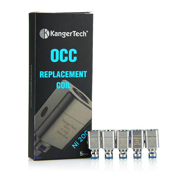 Kangertech Subtank OCC Ni200 Replacement Coil 5pcs