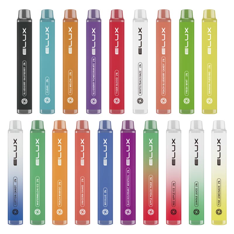 Bundle of 10 pcs  Elux Legend Mini Disposable Vape Pen Device 600 Puffs