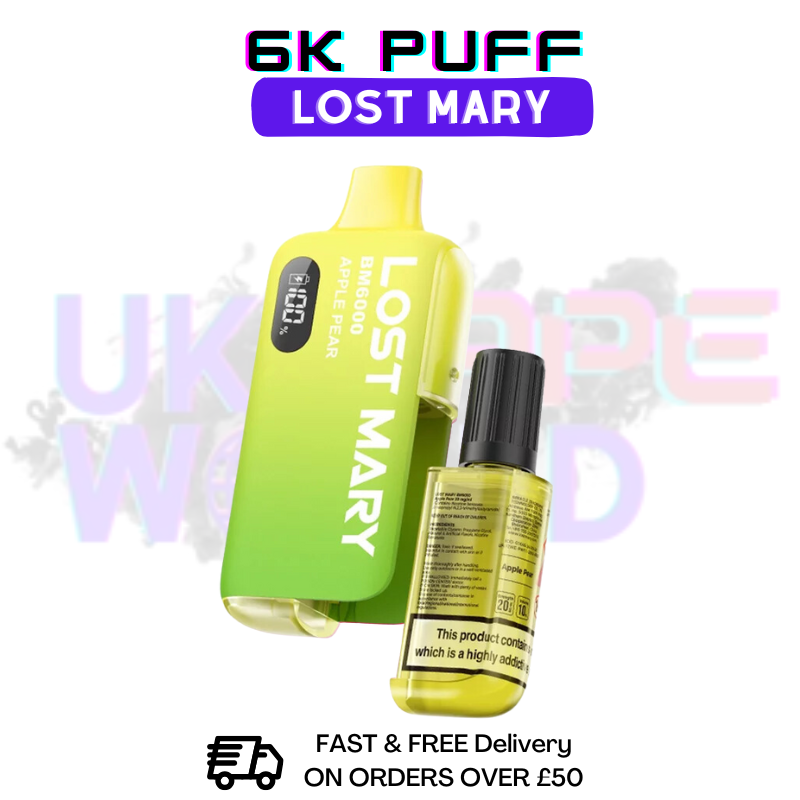 LOST MARY 6K Puff 6000 Refil Disposable Kit | Only £8