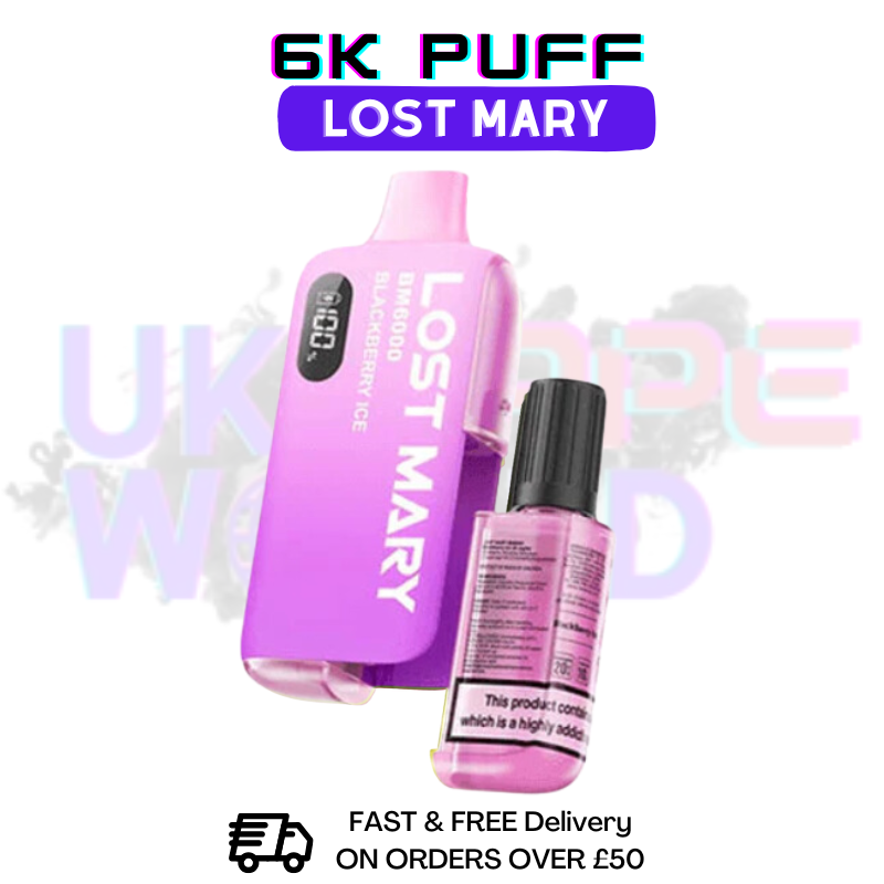 LOST MARY 6K Puff 6000 Refil Disposable Kit | Only £8