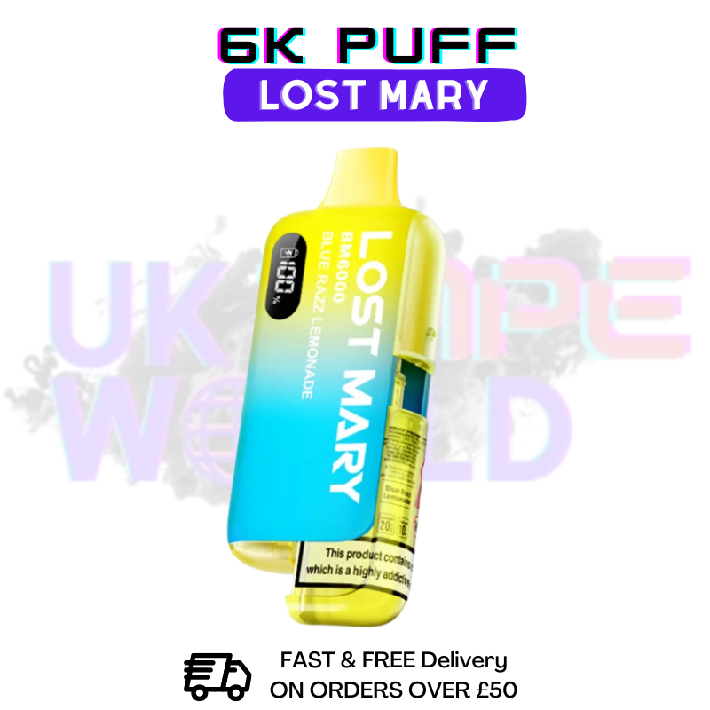 LOST MARY 6K Puff 6000 Refil Disposable Kit | Only £8