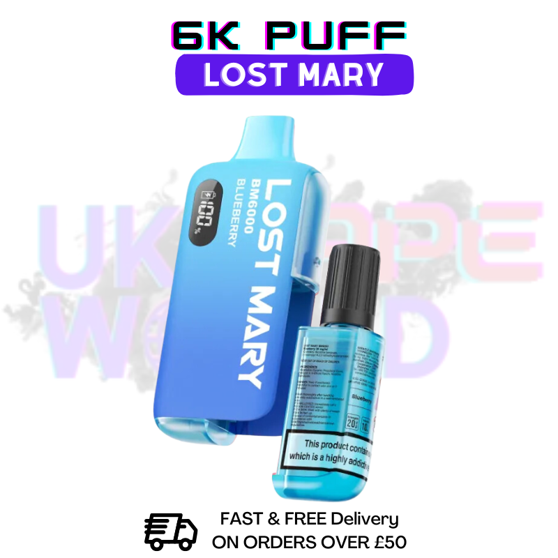 LOST MARY 6K Puff 6000 Refil Disposable Kit | Only £8