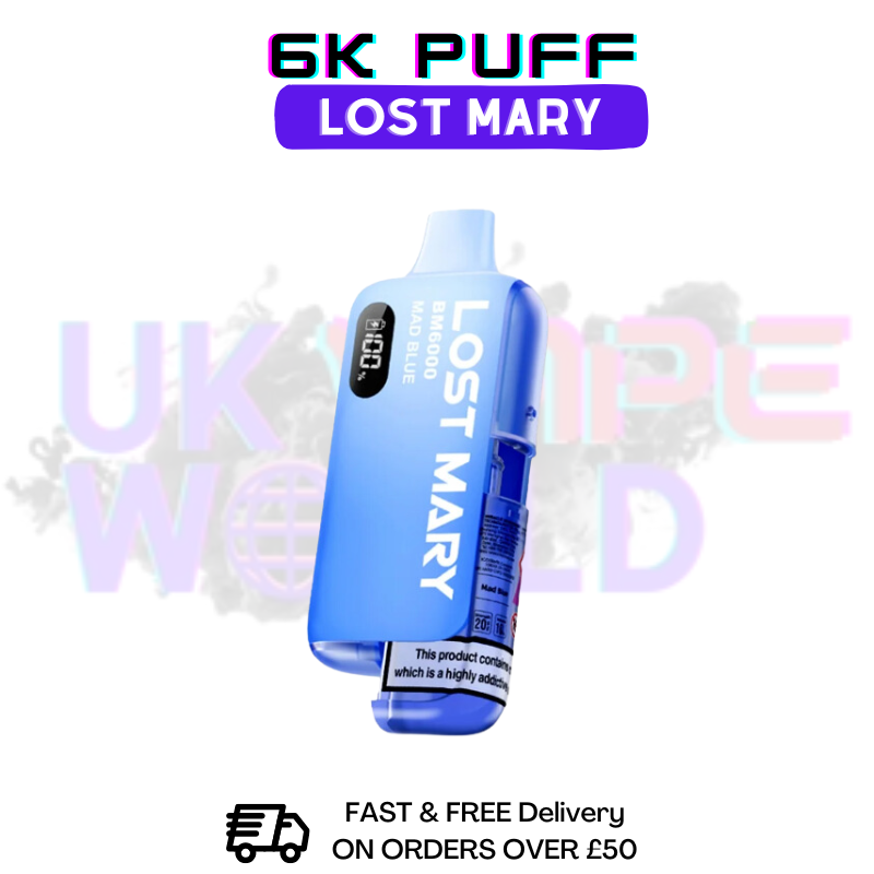 LOST MARY 6K Puff 6000 Refil Disposable Kit | Only £8