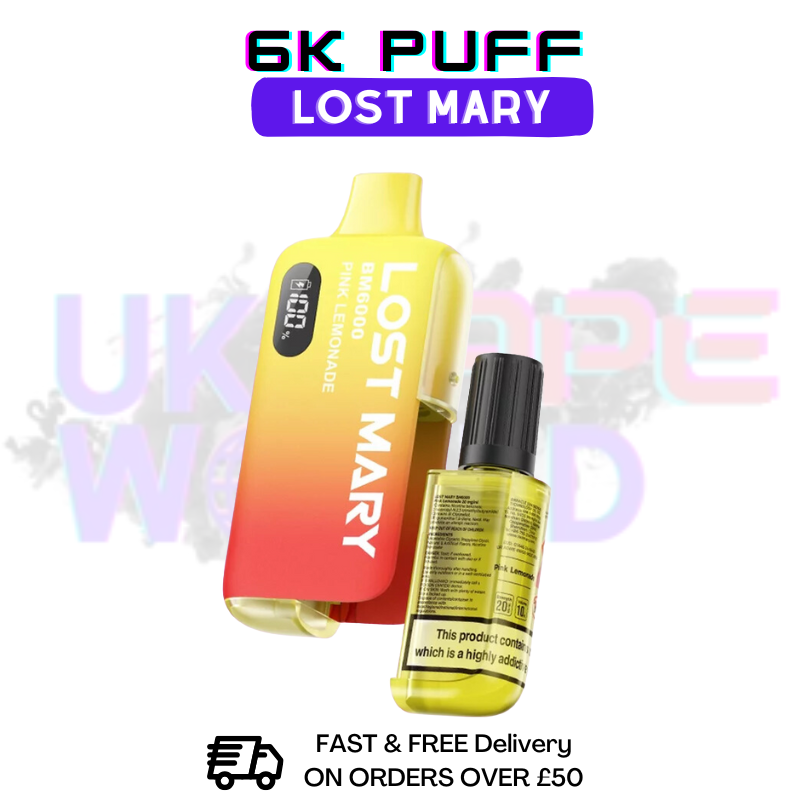 LOST MARY 6K Puff 6000 Refil Disposable Kit | Only £8