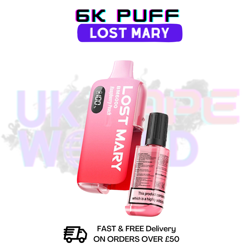 LOST MARY 6K Puff 6000 Refil Disposable Kit | Only £8