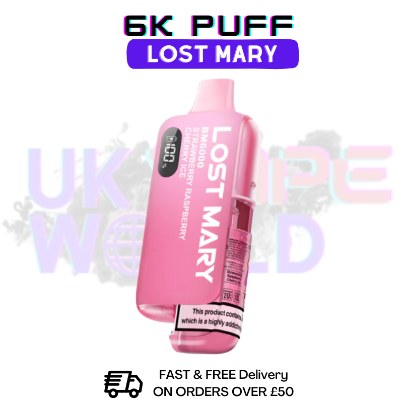LOST MARY 6K Puff 6000 Refil Disposable Kit | Only £8