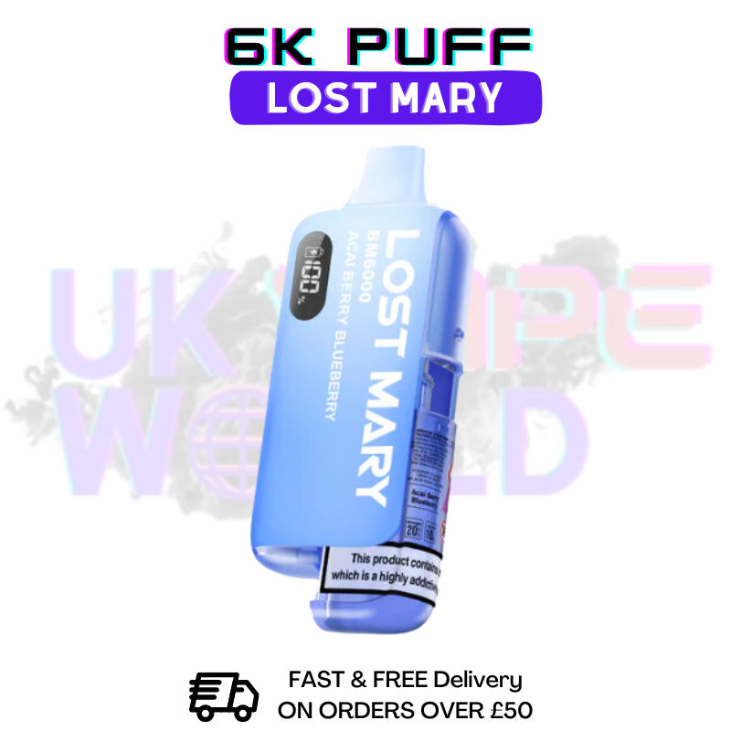 LOST MARY 6K Puff 6000 Refil Disposable Kit | Only £8