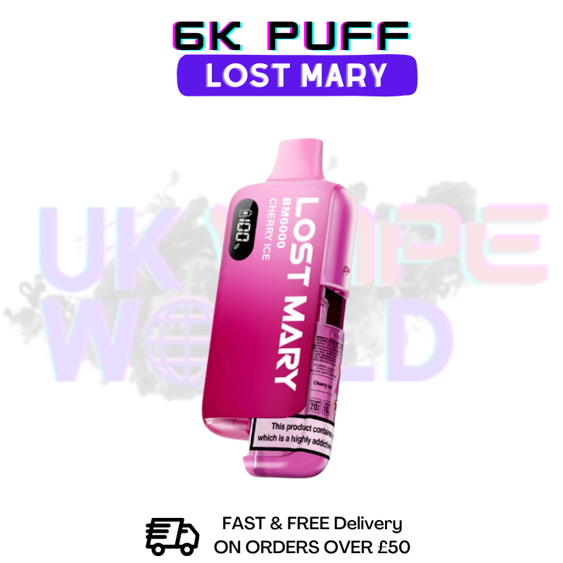 LOST MARY 6K Puff 6000 Refil Disposable Kit | Only £8
