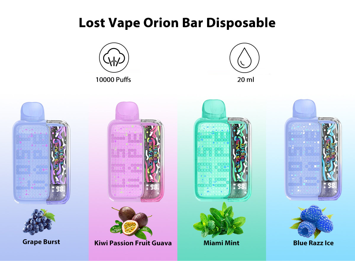 Lost Vape Orion Bar 10000 Puffs Disposable Vape Wholesale