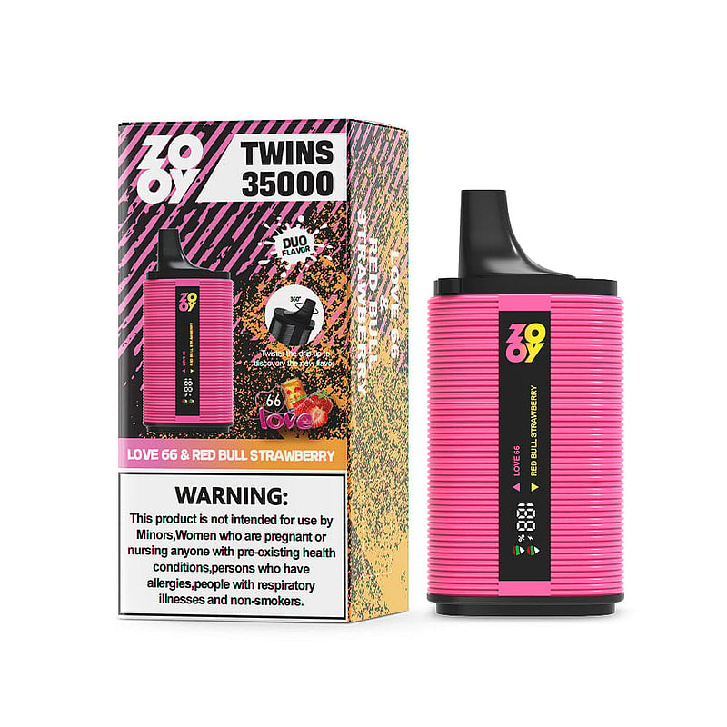 ZOOY TWINS 35000 35K Puffs Dual Flavors Disposable Vape with Digital Screen